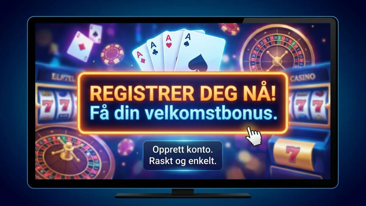 Registrering med bonus